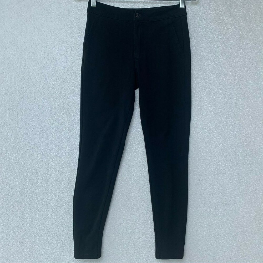 Sapphire Red Women's Leggings Size Small Black‎ Zip